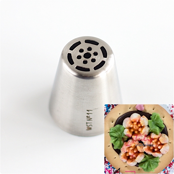 Насадка Тюльпан №11 Нежная | L размер (Russian Tulip Nozzle #11 Tender Six Petals | L size | by Tulip Workshop) Насадка Тюльпан №11 Нежная | L размер (Russian Tulip Nozzle #11 Tender Six Petals | L size | by Tulip Workshop)