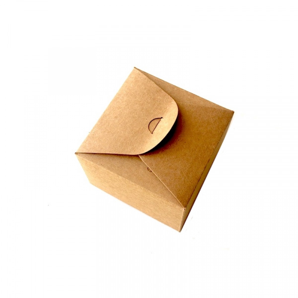 Крафт-коробка мини 9•9•6 см, упак 1-10 шт