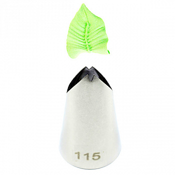 Кондитерская насадка листик большой №112-115 | Эконом Кондитерская насадка листик большой №112-115 | Эконом