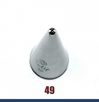 Кондитерская насадка закрытая звезда 49 Tulip™ малый размер (Ø 3.2 мм, 4 луча) Кондитерская насадка закрытая звезда 49 Tulip™ малый размер (Ø 3.2 мм, 4 луча)