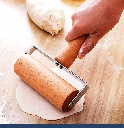 Кондитерский ролик для раскатки теста 12 см