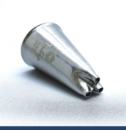 Кондитерская насадка 221 Tulip™ Травка (3 дырочки) Кондитерская насадка 221 Tulip™ Травка (3 дырочки)