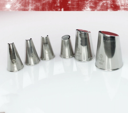 Кондитерские насадки лепесток хризантемы №79, 80, 81, 401, 402, 403 Tulip™ | набор 6 шт (все хризантемы)