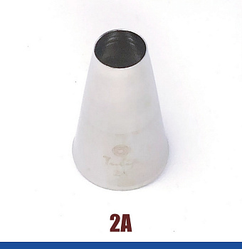 Кондитерская насадка 2А Tulip, Корея, трубочка Ø 12 мм Кондитерская насадка 2А Tulip, Корея, трубочка Ø 12 мм