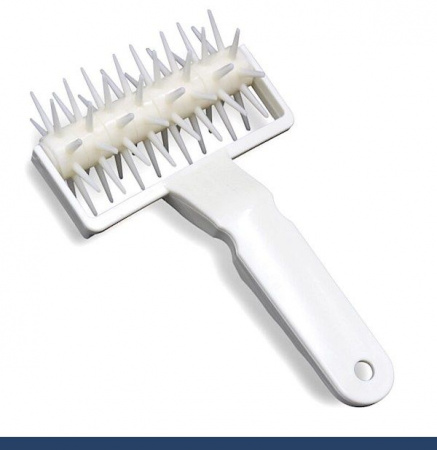 Кондитерский ролик для теста и дырочек для пиццы 10 см