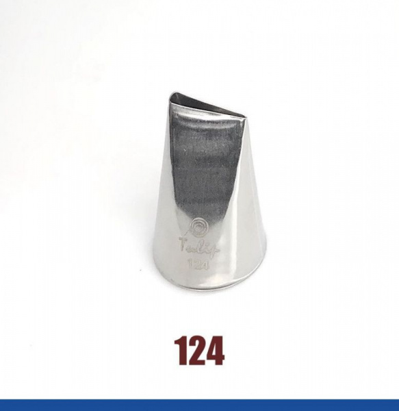 Кондитерская насадка лепесток розы прямой №124 Tulip™ Кондитерская насадка лепесток розы прямой №124 Tulip™