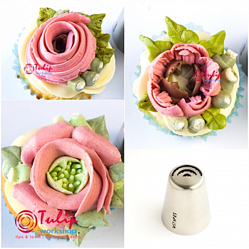 Насадка листик/лепесток Е №83 | L размер (Russian Leaf&Petal E Nozzle #83 | L size | By Tulip Workshop) Насадка листик/лепесток Е №83 | L размер (Russian Leaf&Petal E Nozzle #83 | L size | By Tulip Workshop)