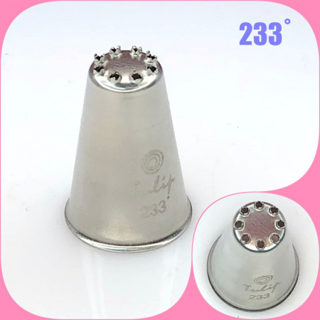 Кондитерская насадка 233˚ Tulip™ Травка с пустой серединой Кондитерская насадка 233˚ Tulip™ Травка с пустой серединой