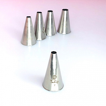 Кондитерская насадка трубочка №7 Tulip™ | d 4.2 mm Кондитерская насадка трубочка №7 Tulip™ | d 4.2 mm
