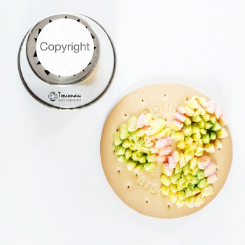 Насадка Малазийский Цветок №201 Травка | XL размер (Russian Nozzle #201 - Large Grass | XL size | By Tulip Workshop) Насадка Малазийский Цветок №201 Травка | XL размер (Russian Nozzle #201 - Large Grass | XL size | By Tulip Workshop)