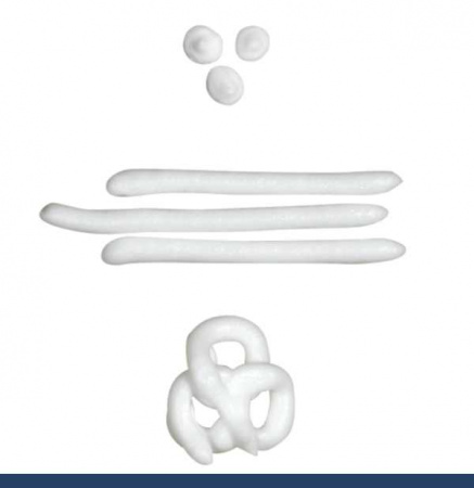 Кондитерская насадка 221 Tulip™ Травка (3 дырочки) Кондитерская насадка 221 Tulip™ Травка (3 дырочки)