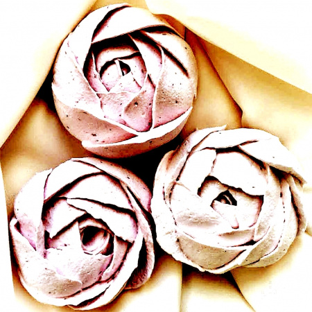 Кондитерская насадка для зефира лепесток большой 201 прямой (прорезь 35 мм) Эконом