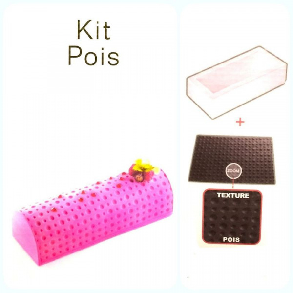 Силиконовая форма +текстурный мат (набор) для муссовых тортов | Поис