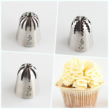 Набор 3 насадки большие закрытые розы (восточные) - Сфера не нужна! Набор 3 насадки большие закрытые розы (восточные) - Сфера не нужна!