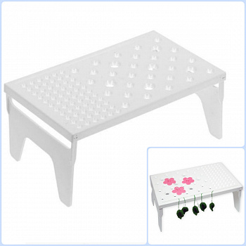 Столик для сушки цветов из сахарной мастики