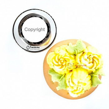 Насадка Малазийский Цветок №215 Роза Кэрол | XL размер (Russian Flower Nozzle # 215 - Rosy | XL size | By Tulip Workshop) Насадка Малазийский Цветок №215 Роза Кэрол | XL размер (Russian Flower Nozzle # 215 - Rosy | XL size | By Tulip Workshop)