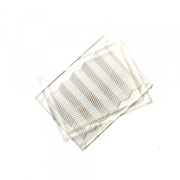 Поликарбонатная Рельефная форма для шоколада 210*105*20 мм | Волна (плитка)