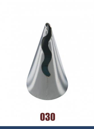 Кондитерская насадка 030 Tulip рюшевая (Ruffle)