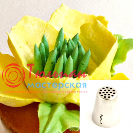 Насадка Травка №70 | L размер (Russian Grass Nozzle #70 | L size | By Tulip Workshop)